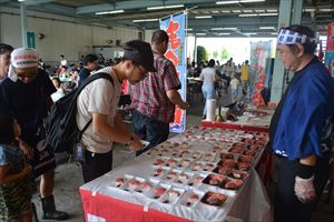京都の法人様の社内イベントにて、マグロ解体ショー開催♪