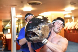 マグロは外でも泳ぐ！！？