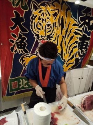 マグロ解体ショー　法人様　東京