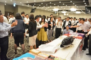 九州にある法人様のイベントでマグロ解体ショー！！
