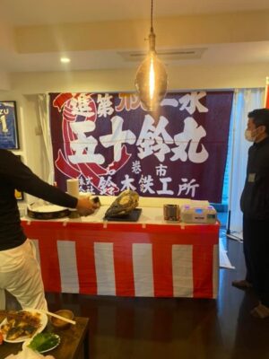 東京の個人様にマグロ解体ショーのご依頼を承りました！
