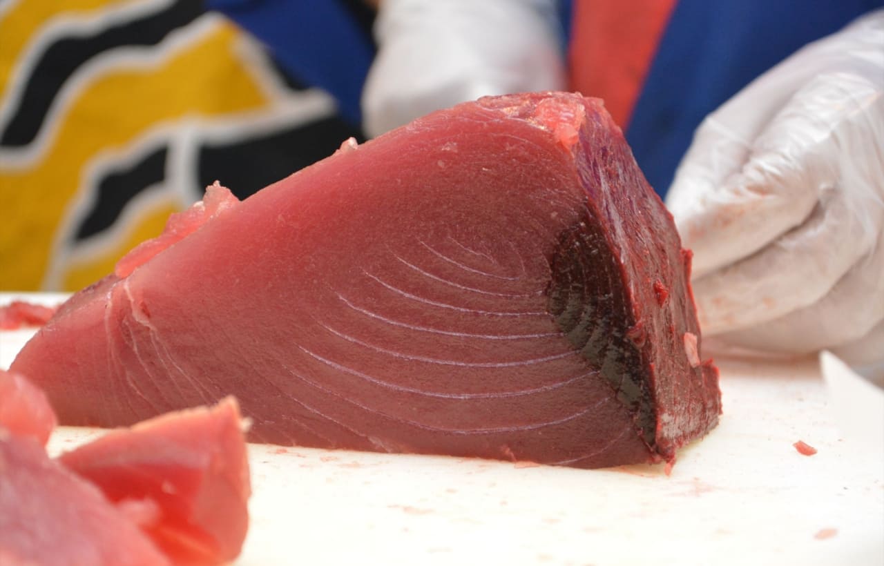 マグロの切り身