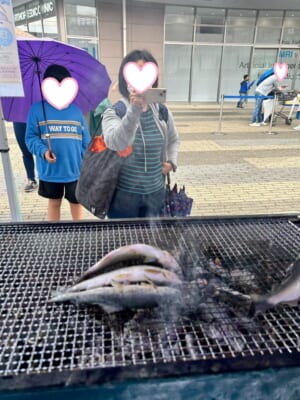 海鮮イベントもやります！今回は神奈川県で鮎のつかみ取り❣
