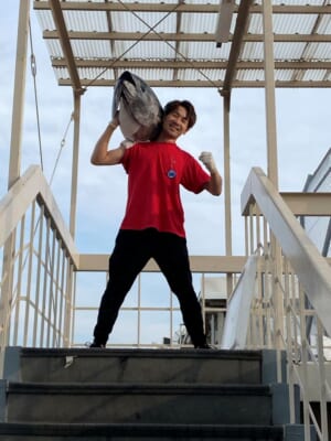 東京都足立区の法人様の食堂にてマグロの解体ショーを行って参りました。