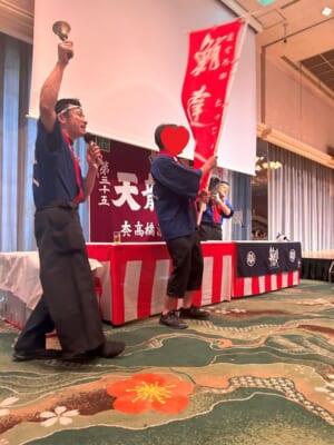 群馬県太田市のホテルにて法人様の夏のイベントをマグロの解体ショーで盛り上げて参りました！！