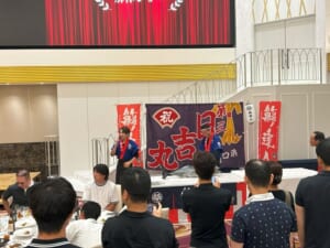 兵庫県姫路市のホテルにて本マグロの解体ショーを実施して参りました！