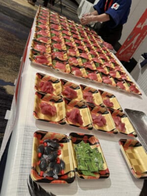 周年記念パーティーといえばマグロの解体ショー！？美味しい！楽しい！縁起がいい！