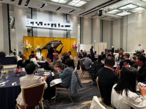 周年記念パーティーといえばマグロの解体ショー！？美味しい！楽しい！縁起がいい！