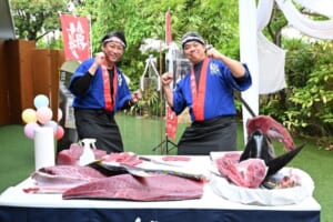 結婚披露宴でマグロの解体ショー！？今までにないインパクトでゲストを驚かせたい方へオススメ！！