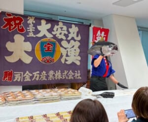日本全国同日同時開催！鮪達人のマグロの解体ショー！！マグロでツナがる♡
